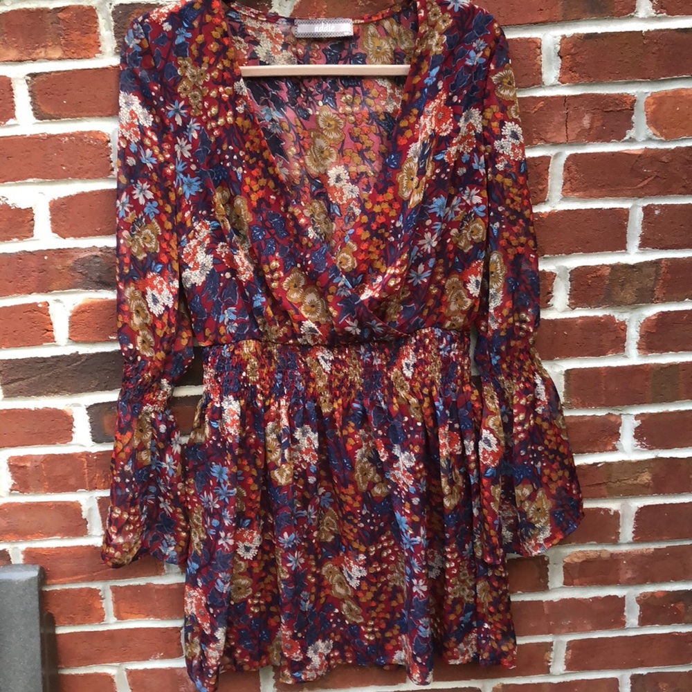 NWOT boutique floral dress